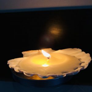 Świeca sojowa w muszli