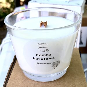 Bomba kwiatowa stożek sojowy