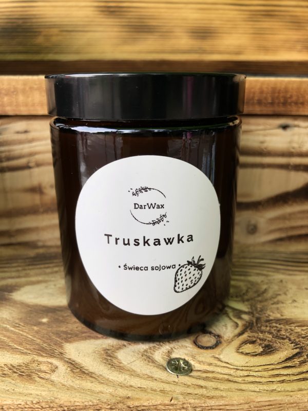 Truskawka świeca sojowa 180 ml