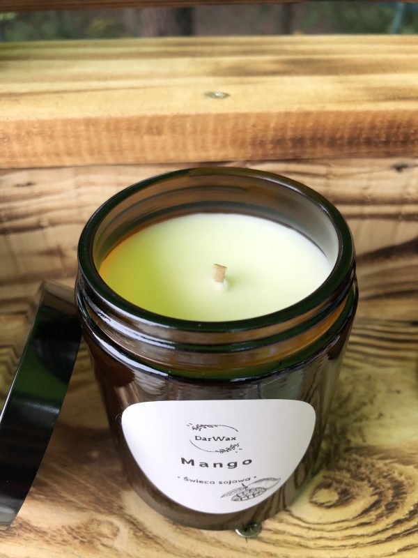 Mango świeca sojowa 180 ml - obrazek 2