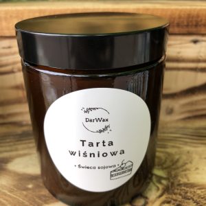 Tarta wiśniowa świeca sojowa 180 ml